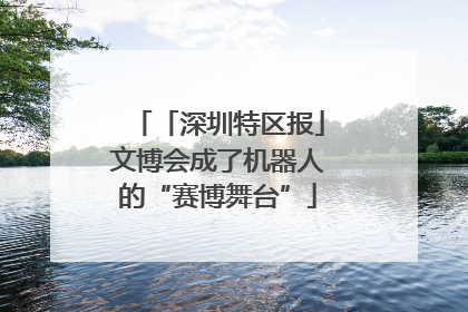 「深圳特区报」文博会成了机器人的“赛博舞台”