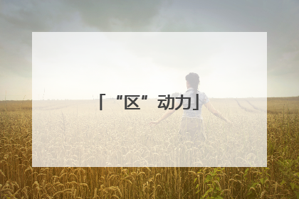 “区”动力