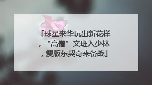 球星来华玩出新花样，“高僧”文班入少林，瘦版东契奇来备战
