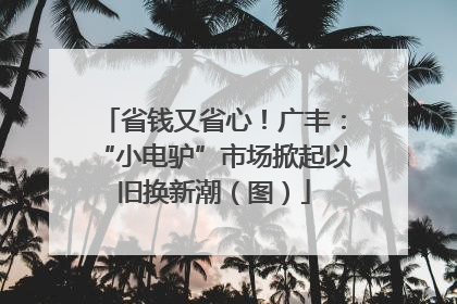 省钱又省心！广丰：“小电驴”市场掀起以旧换新潮（图）