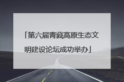 第六届青藏高原生态文明建设论坛成功举办