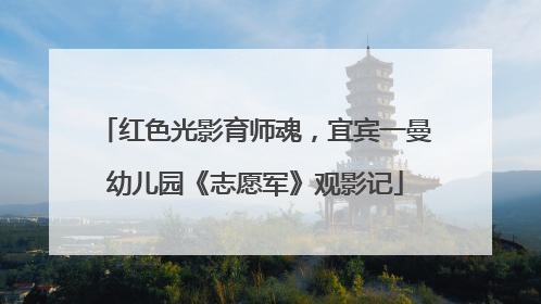 红色光影育师魂，宜宾一曼幼儿园《志愿军》观影记