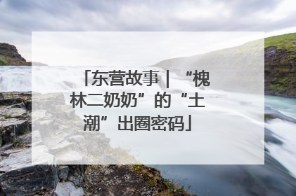 东营故事｜“槐林二奶奶”的“土潮”出圈密码
