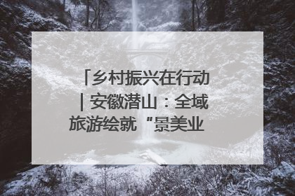 乡村振兴在行动｜安徽潜山：全域旅游绘就“景美业兴民富”新画卷