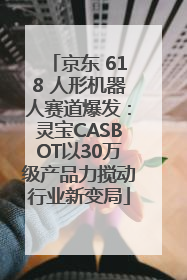 京东 618 人形机器人赛道爆发：灵宝CASBOT以30万级产品力搅动行业新变局