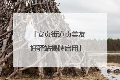 安贞街道贞美友好驿站揭牌启用