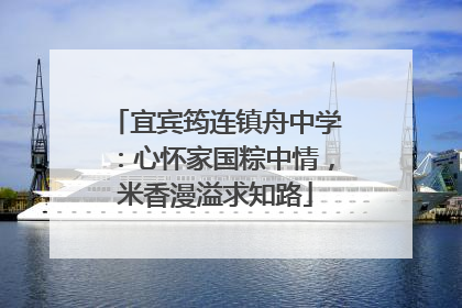 宜宾筠连镇舟中学：心怀家国粽中情，米香漫溢求知路