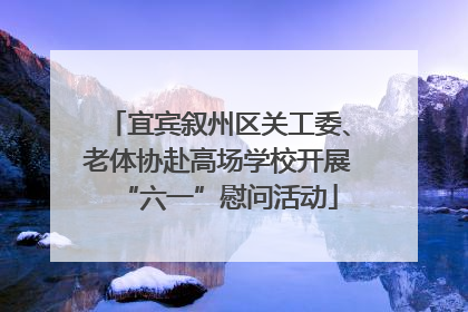 宜宾叙州区关工委、老体协赴高场学校开展“六一”慰问活动