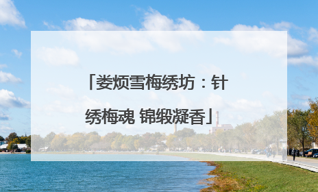 娄烦雪梅绣坊：针绣梅魂 锦缎凝香
