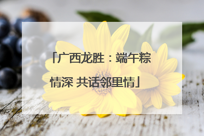 广西龙胜：端午粽情深 共话邻里情