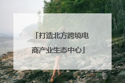 打造北方跨境电商产业生态中心