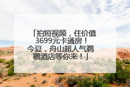 拍短视频，住价值3699元卡通房！今夏，舟山超人气鹈鹕酒店等你来！