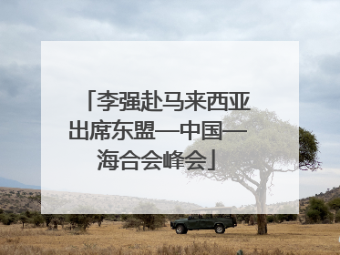 李强赴马来西亚出席东盟—中国—海合会峰会