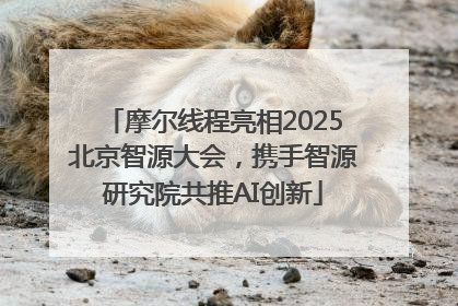 摩尔线程亮相2025北京智源大会，携手智源研究院共推AI创新