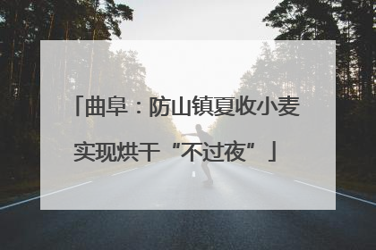 曲阜：防山镇夏收小麦实现烘干“不过夜”
