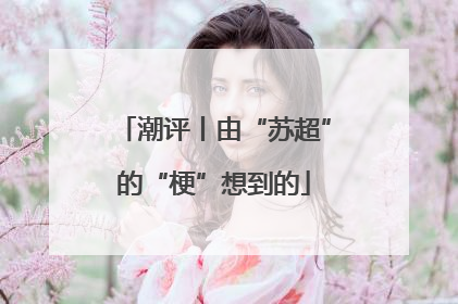 潮评丨由“苏超”的“梗”想到的