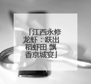 江西永修龙虾：跃出稻虾田 飘香京城宴