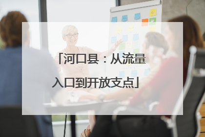 河口县：从流量入口到开放支点