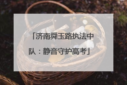 济南舜玉路执法中队：静音守护高考