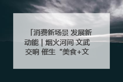 消费新场景 发展新动能｜烟火河间 文武交响 催生“美食+文化”消费新场景