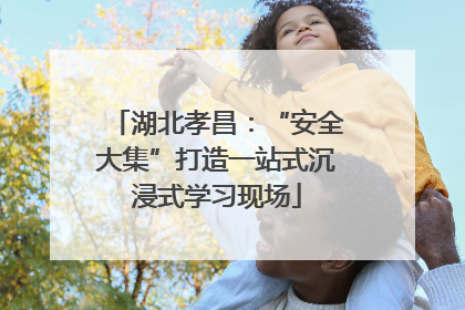 湖北孝昌：“安全大集”打造一站式沉浸式学习现场