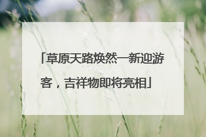草原天路焕然一新迎游客，吉祥物即将亮相