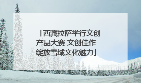 西藏拉萨举行文创产品大赛 文创佳作绽放雪域文化魅力