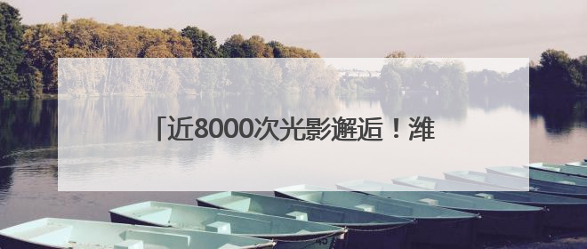 近8000次光影邂逅！潍坊端午档票房破128万