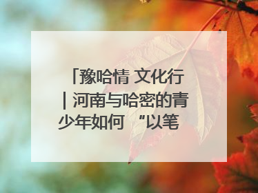 豫哈情 文化行｜河南与哈密的青少年如何 “以笔会友”？这场书画展藏着答案