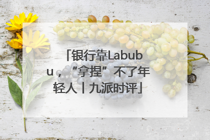 银行靠Labubu，“拿捏”不了年轻人丨九派时评