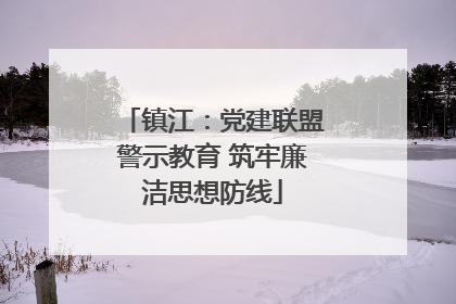 镇江：党建联盟警示教育 筑牢廉洁思想防线