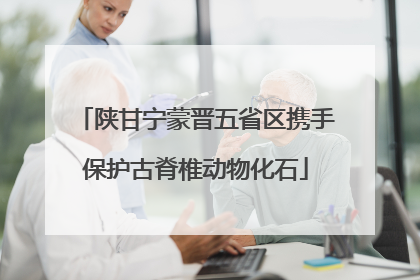 陕甘宁蒙晋五省区携手保护古脊椎动物化石