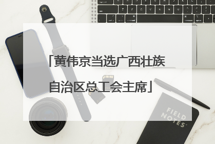 黄伟京当选广西壮族自治区总工会主席