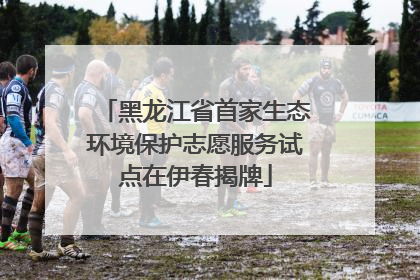 黑龙江省首家生态环境保护志愿服务试点在伊春揭牌