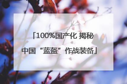 100%国产化 揭秘中国“蓝盔”作战装备